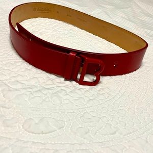 NWT Brooks Brothers Red Leather Belt